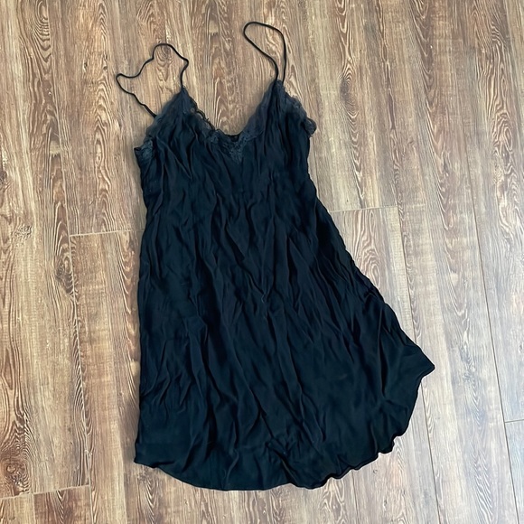 Aritzia Wilfred black lace dress size small - Picture 1 of 6
